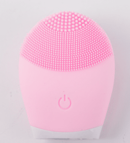 Electric facial cleanser (Color: pink)